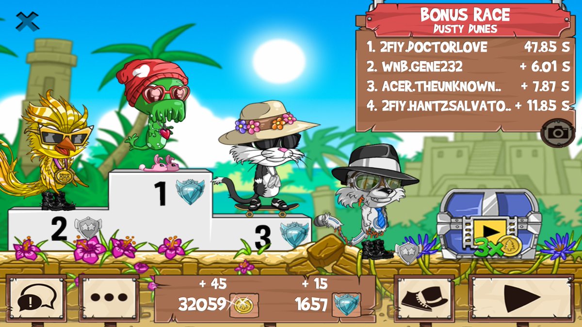bulat_zuhri's tweet photo. Having a blast @ #funrun2 #Gene232 #TheUnknownXWeeD #HantzSalvatore https://t.co/6ORLHektl1