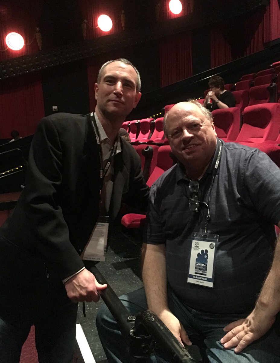 @tcm 's Charlie Tabesh and 2009 Guest Programmer Peter Bosch @ #CarryOnUpTheKhyber #TCMFF #TCMFFSP
