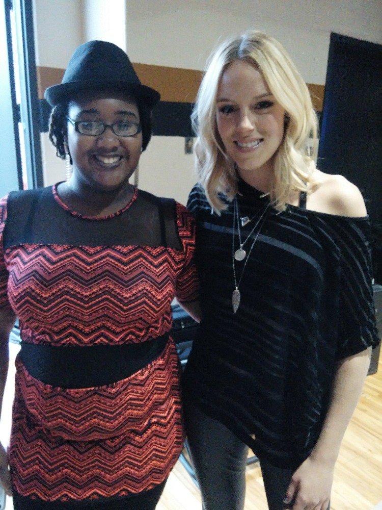 PUCCampusLife's tweet photo. Nice of @Loganbrillmusic to take photos with her @PurdueNorthwest fans. Super excited she's taking the stage soon! https://t.co/fSd8eR9hNn