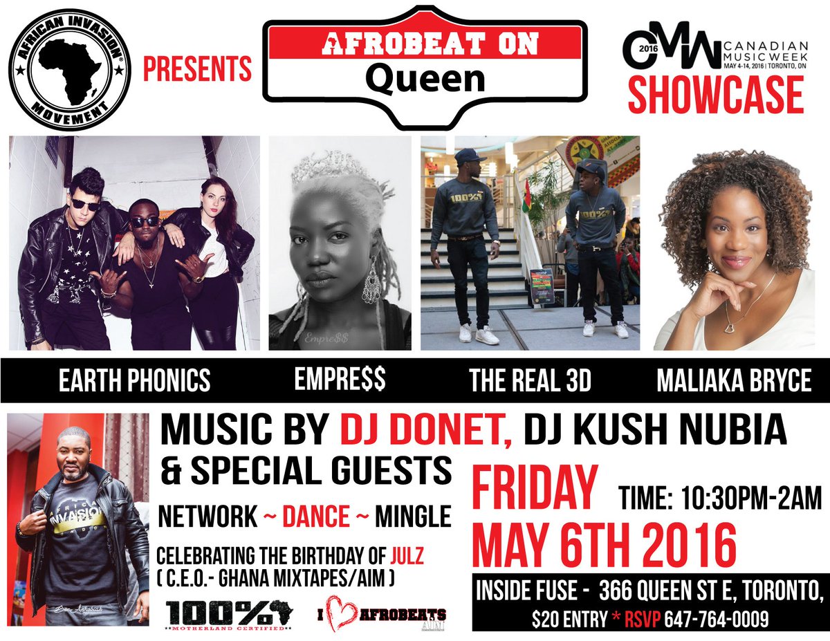 iamnubio's tweet photo. FΔHW3RD™ Canadian Music Week. S/O A.I.M ⚡
REACH ! Vibz on That Afro Wavy - May 6th 366 Queen
#Doin #AfroWavy https://t.co/kGcb8L5h72