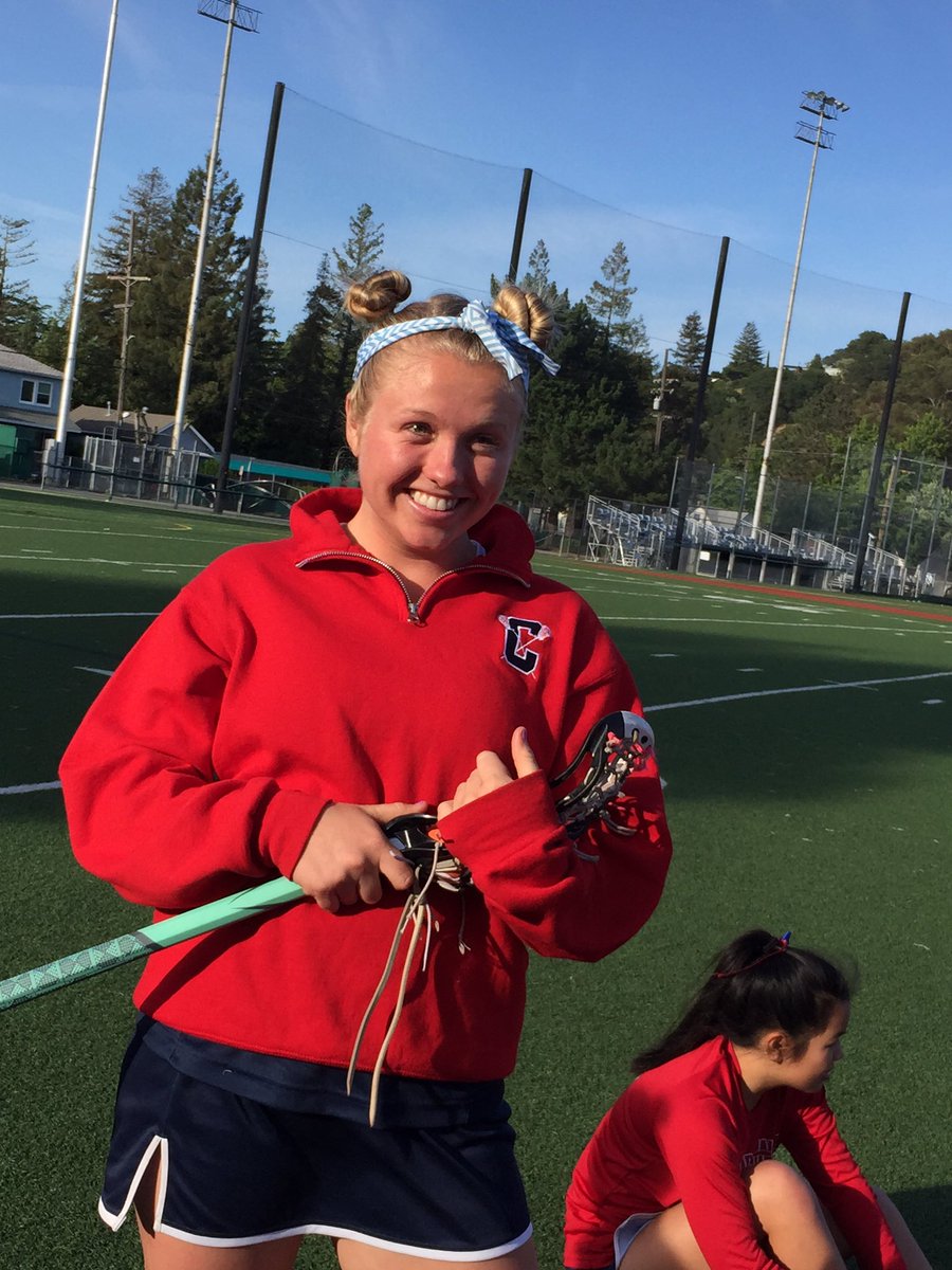 Sophomore Kate Cimino gets pulled up from JV for tonight's big game against Alhambra!