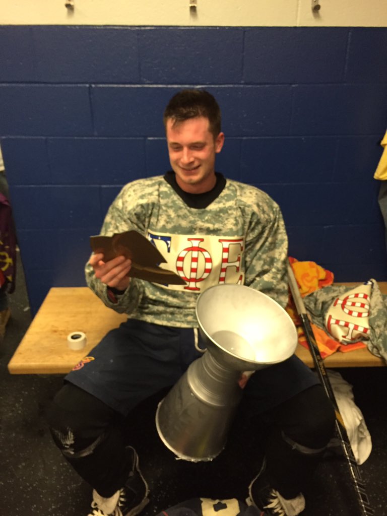 MVP chants ring out in the locker room for Timmy Giblin. 2G 1A 6 Hits