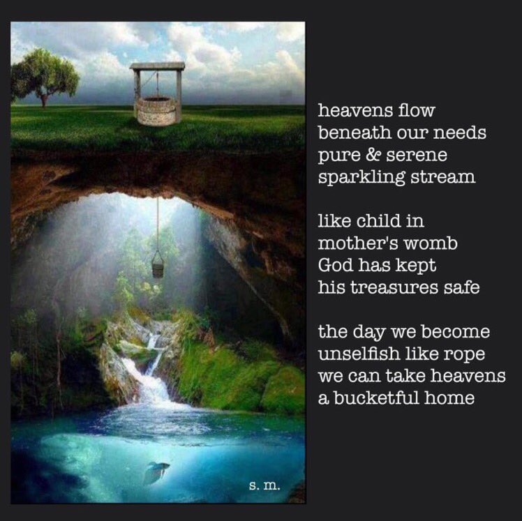 _smpoetry_'s tweet photo. a bucketful of heavens .. 

#writeoutsidethebox https://t.co/XOMtmARFWJ