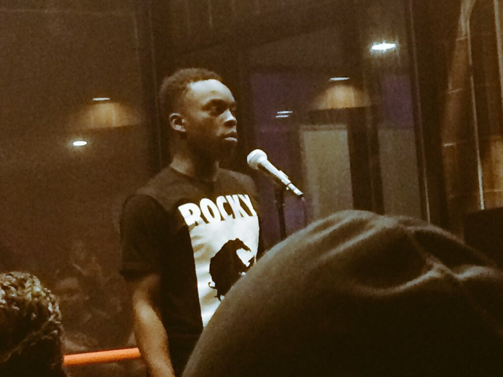 LibraryWHS's tweet photo. Wbro has a poet on the Brave New Voices Team! Proud! Kofi @decaf_da_god @WboroPrincipal #LTABMA #WriteYourselfFree https://t.co/too0R2e3WQ
