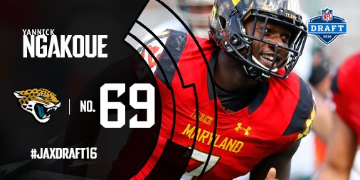 Jaguars's tweet photo. With our 3rd round pick, we select @yan_d1prospect!

#JAXDraft16 Central » https://t.co/vS1emdvVBf https://t.co/RhRuLvFCPb