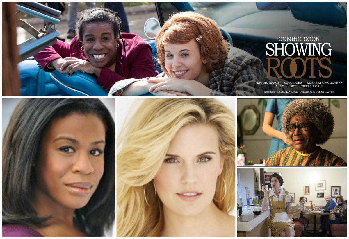 Pics of @UzoAduba @MaggieGrace @IAmCicelyTyson & @VivaBianca in @lifetimetv's #showingroots tinyurl.com/h7tey8h