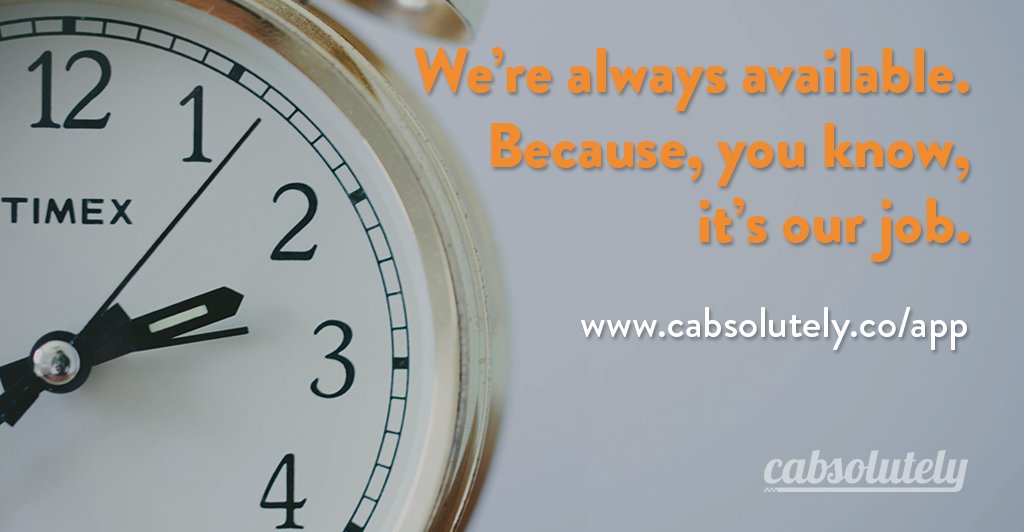 cabsolutelyapp's tweet image. We are always available! ow.ly/4n4A7K