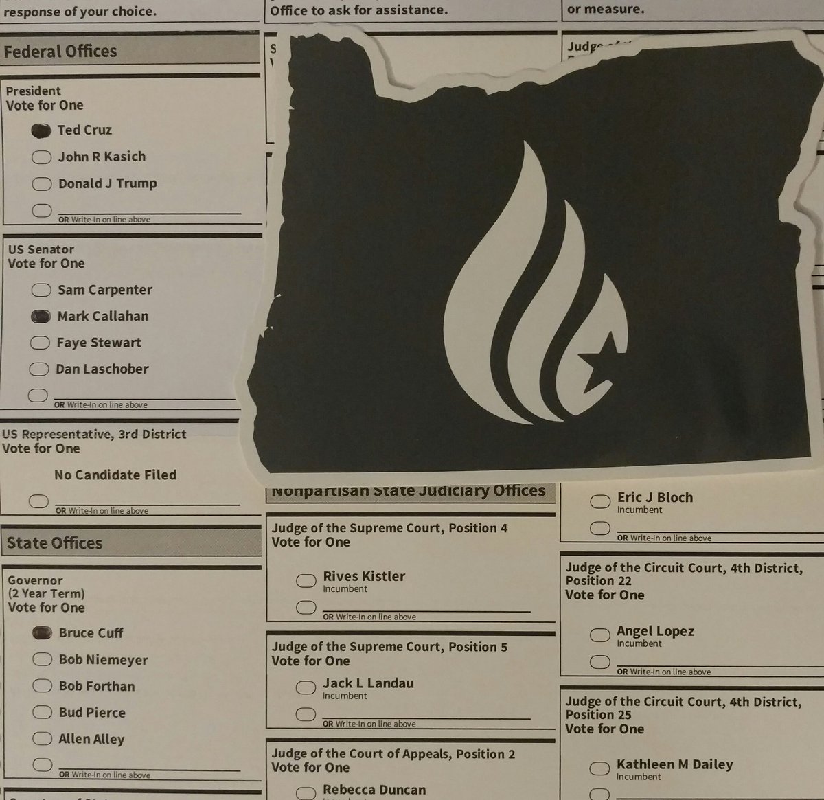 duke_narlina's tweet photo. Just voted for @tedcruz so very proud to vote for the first Presidential candidate I have ever #BelievedIn #CruzCrew https://t.co/hg1xBSnxtx