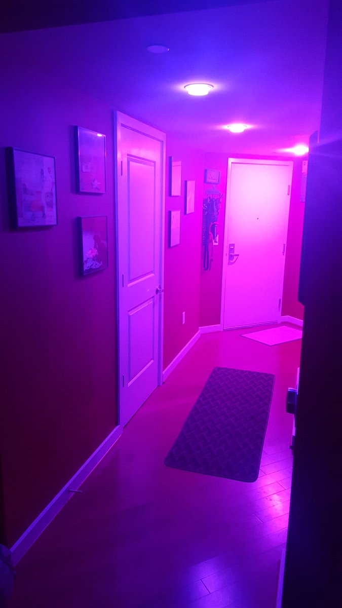 jakesauser's tweet photo. The #Prince theme. @lifx #lifxtheme #RIP https://t.co/ISbiWrCqAb
