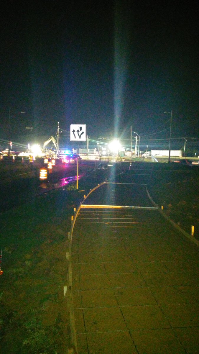 UNTPolice's tweet photo. Just a reminder the NTB bridge starts coming down tonight. Avoid the area &amp; consider alternate routes. https://t.co/Nuf7g3OcMd