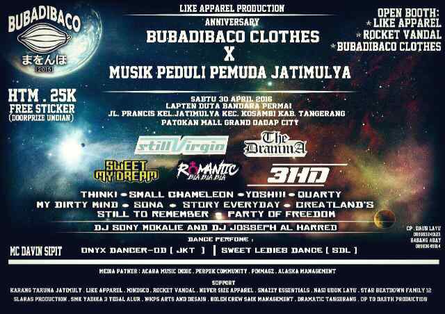 Mohon maaf kita ga main disini alias cancel karna hal yang belum di selesaikan oleh pihak panitia. Sorry ya guys! ❤️