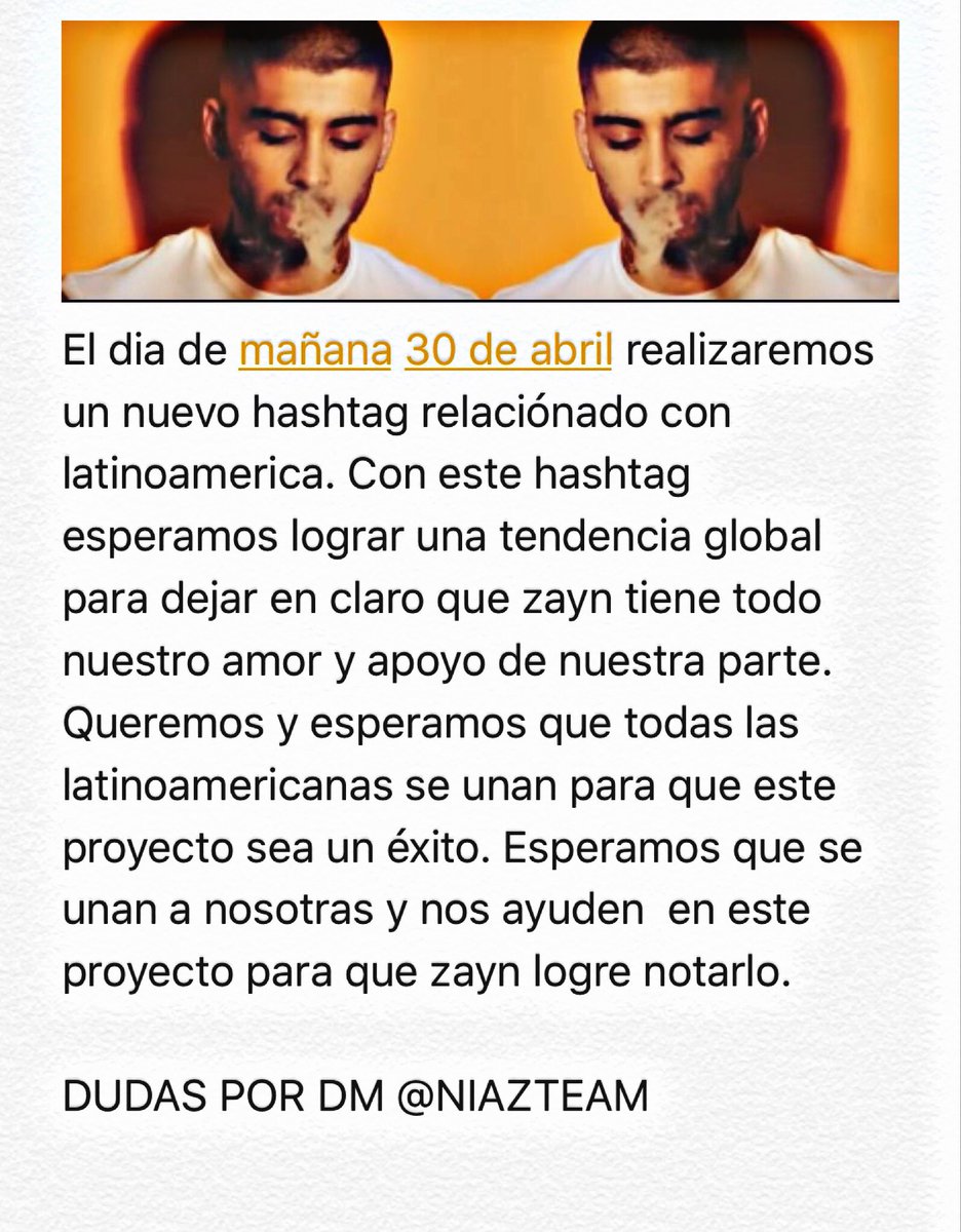 NIAZTEAM's tweet photo. 🚨ATENCIÓN🚨
     ¡Nuevo hashtag para mañana! https://t.co/4GaAsA4AYU