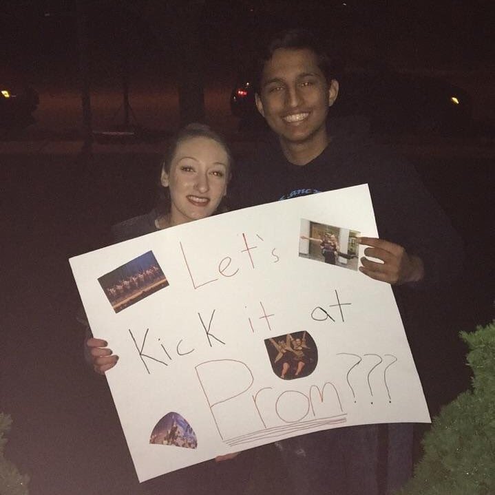 Congrats to <a href="/ram_PAIGEE/">Paige Palli</a> who was promposed to by @simmagill1998 !!😊