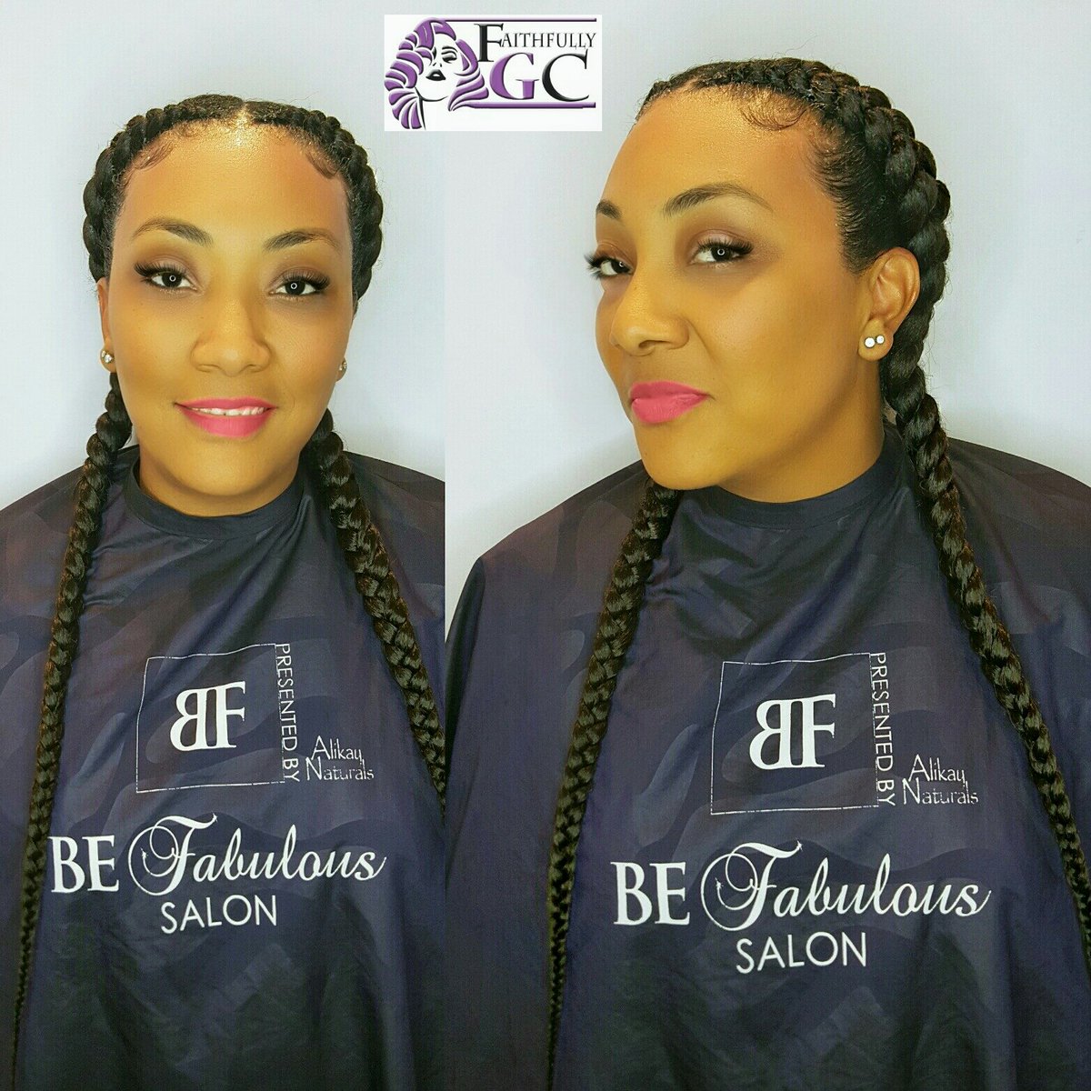 faithfullygc's tweet photo. 💜💜💜 #ghanabraids #braidsonfleek #Faithfullygc https://t.co/odftr4pmax