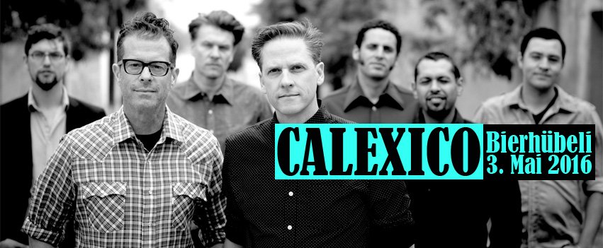 Für Calexico sind ab sofort eine handvoll Sitzplätze auf der Galerie erhältlich. Tickets: bit.ly/1ZvMWhC