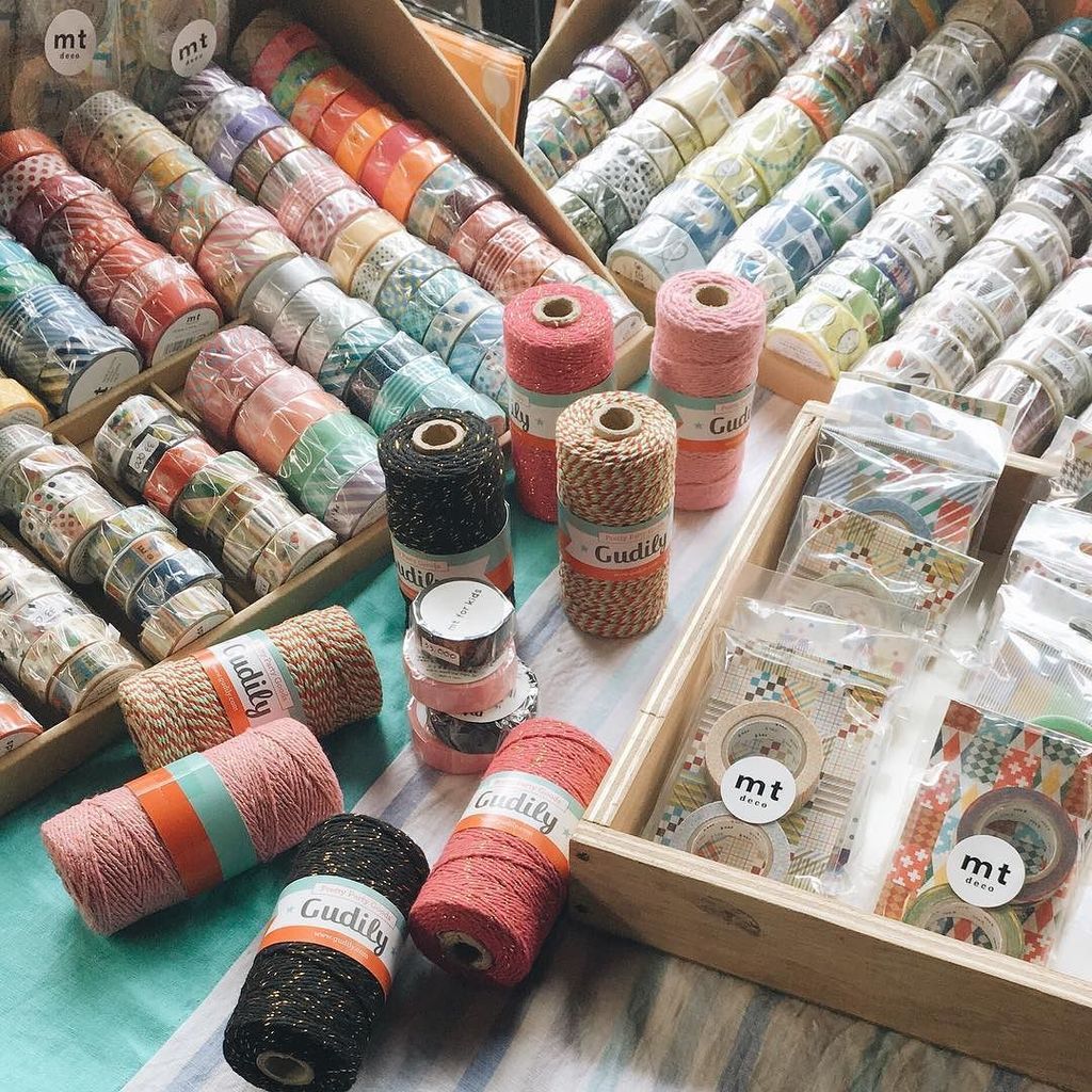 Gudily's tweet photo. New arrival #mttape will be available at @indoestri @dawnandwillow today and tomorrow. 
#pasarindoestri #indoestrid… https://t.co/zUCTQuZ7r2