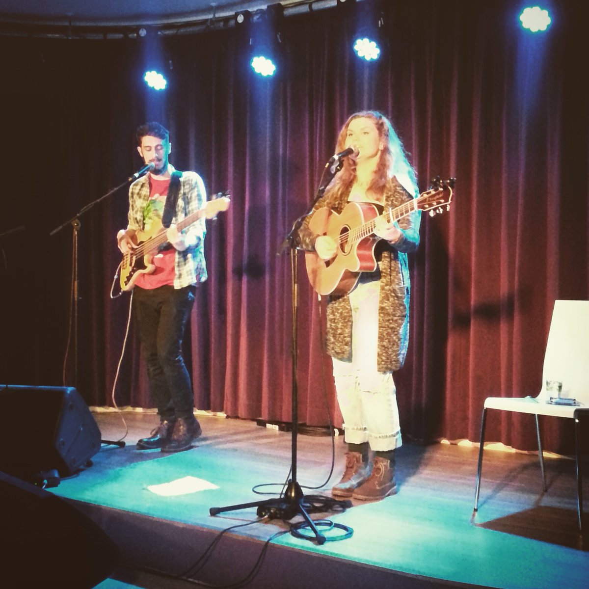 beautiful_town's tweet photo. Phoebe Warden & Patrick Channon at #BTMpresents @TheGulbenkian last night! #canterbury @phoebewarden @patrickchannon https://t.co/5wdKXr1PGj