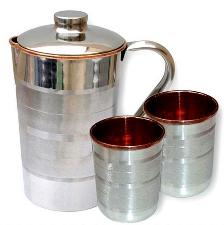 CraftKhana's tweet photo. This beautiful set can be yours at just Rs.999/-
https://t.co/BVO28wrkEw
#copperjug #homedecor #craftkhana #ordernow https://t.co/8rSMs95ugP