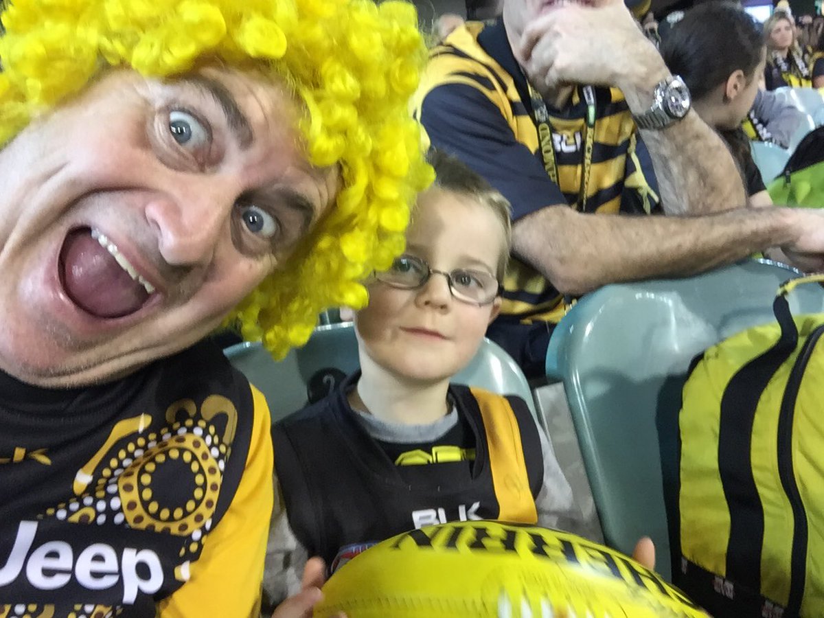 TroutWoodend's tweet photo. @Richmond_FC #gotige we love it go tigers https://t.co/cymCJUijTC