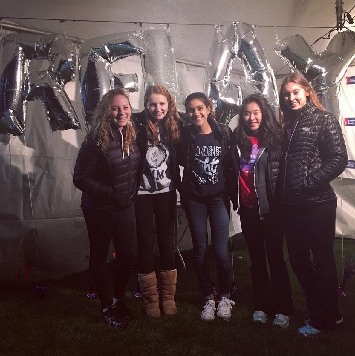 We #relay for hope. No one fights alone #squaDGoals <a href="/NUrelayforlife/">NU Relay for Life</a>