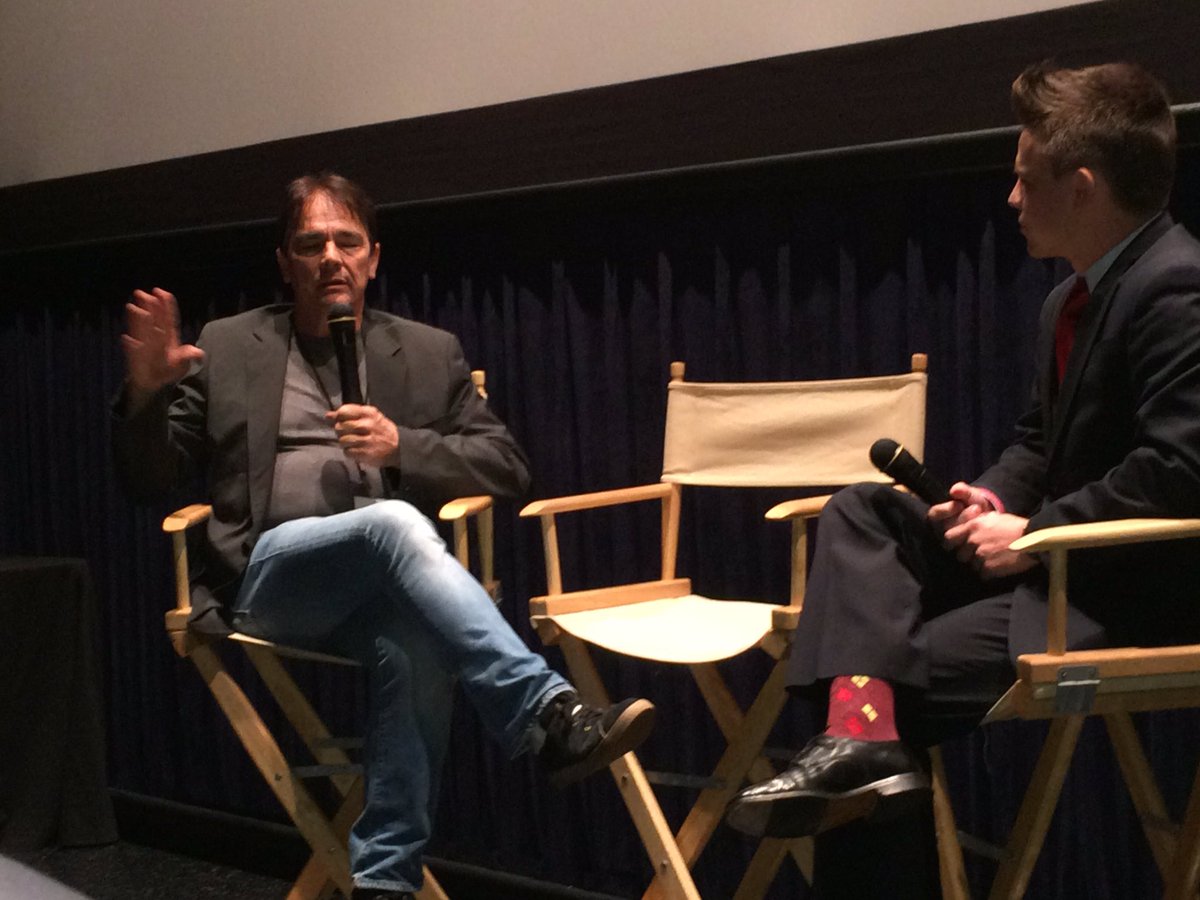 LastManClub's tweet photo. Featured Photo: @LifeFilmFest Q&amp;A with Director @bo_brinkman. #LastManClub https://t.co/GePkLryXzM
