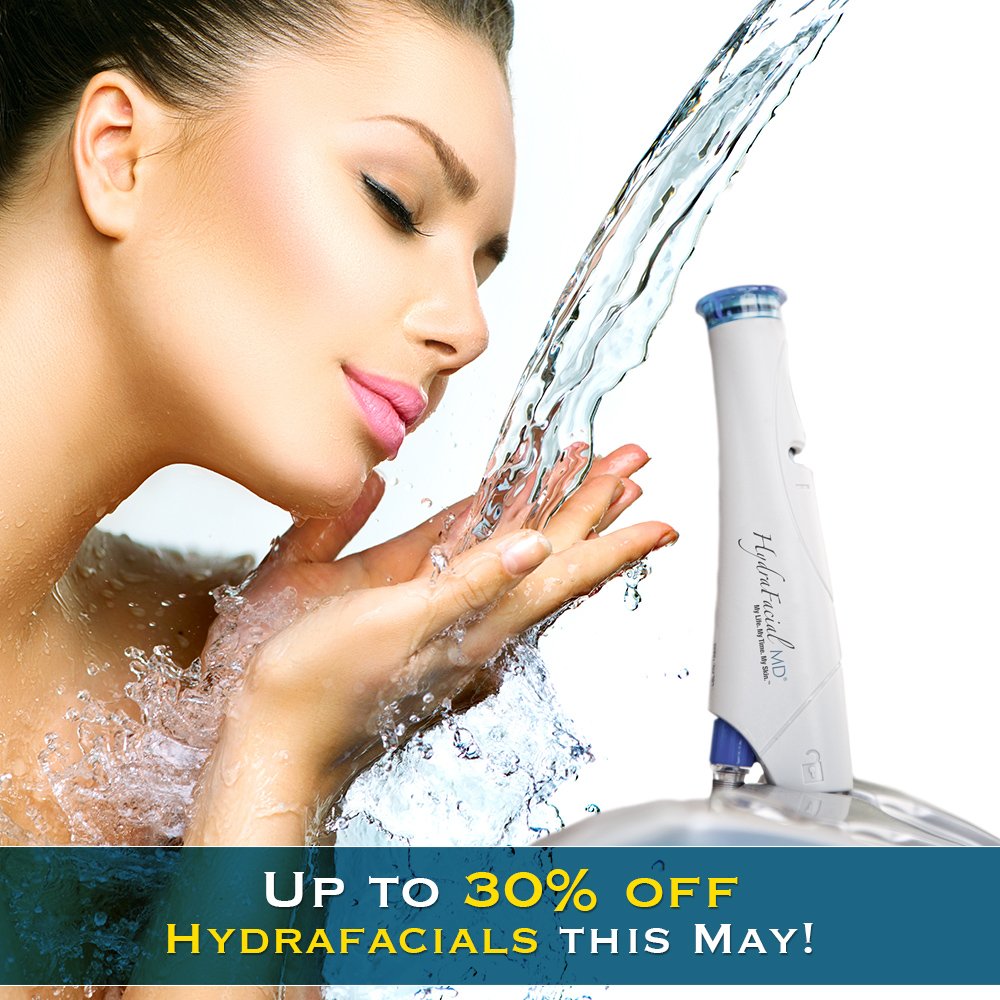 rebeccatreston's tweet photo. 30% off Hydrafacials this May! The customizable treatment is tailored to effectively address specific skin concerns. https://t.co/dvX9ayuUvq