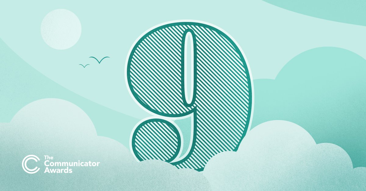 Bringing home 9 awards from the 2016 Communicator Awards has left us on cloud 9. bit.ly/1WwNG7Y
