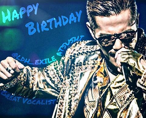 ldh_kkk's tweet photo. ATSUSIハッピーバースデー🎂🎊
トロンってとけちゃうような声と、笑顔にはやられちゃいます💓ほんと大好き😘がんばってね😁
#ATSUSI https://t.co/vPRPYFzmi8