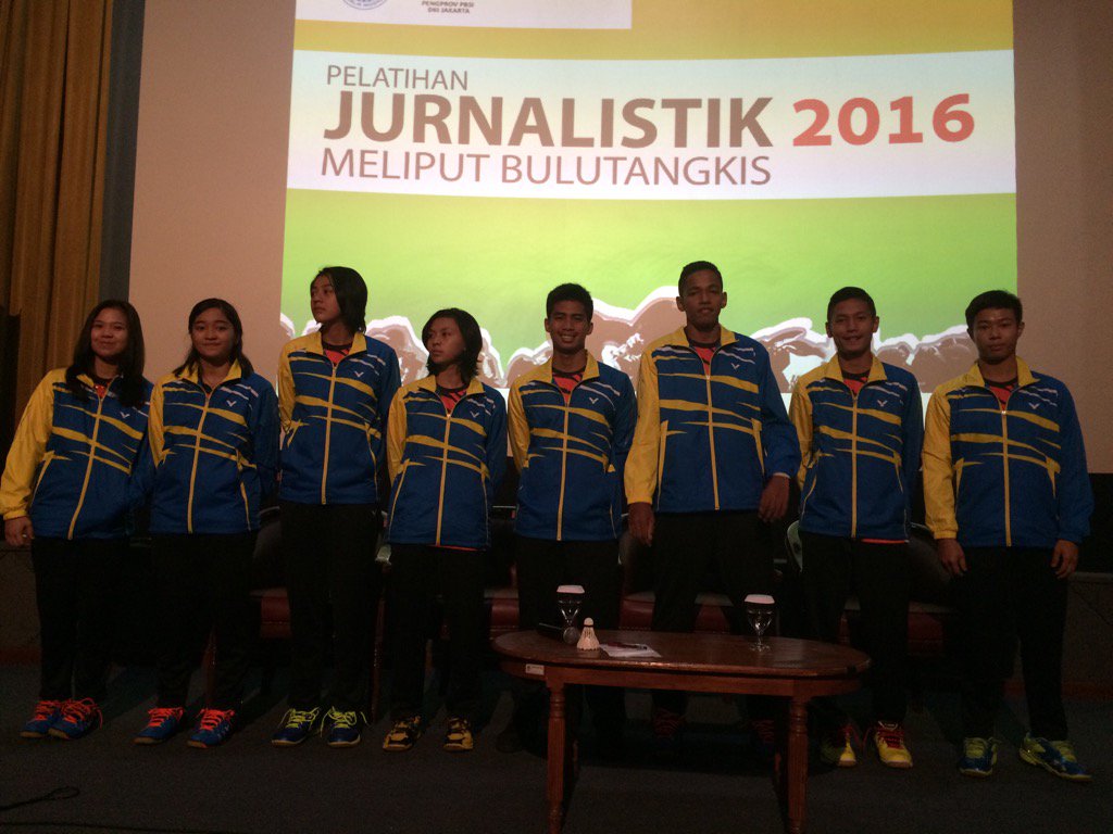 PJMB_Media's tweet photo. Atlet junior PB Exist akan menjadi narasumber dalam praktek meliput #PJMB2016 https://t.co/E3OCJiOL4k