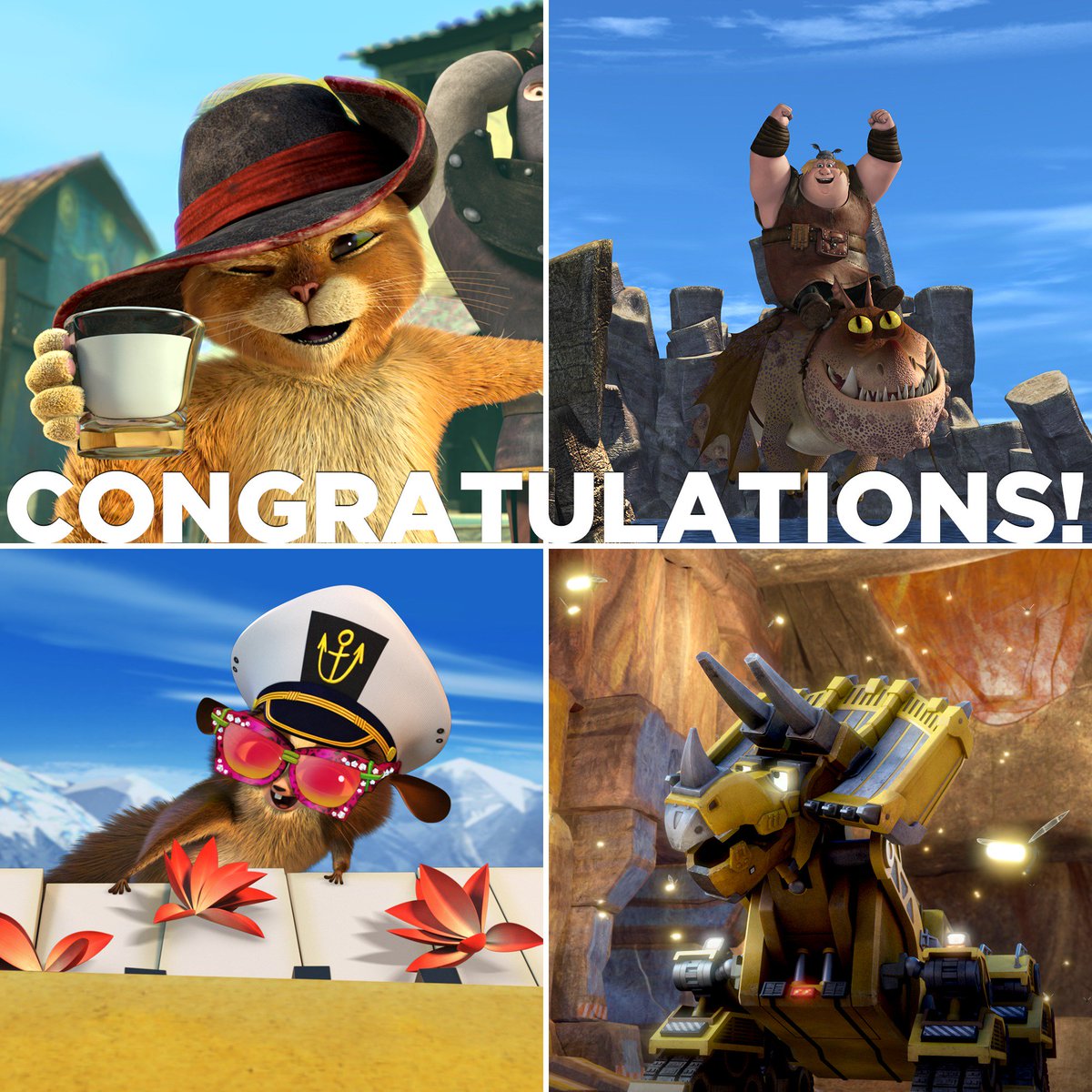 Congratulations to DreamWorks Animation Television on your 5 #DaytimeEmmys!!!