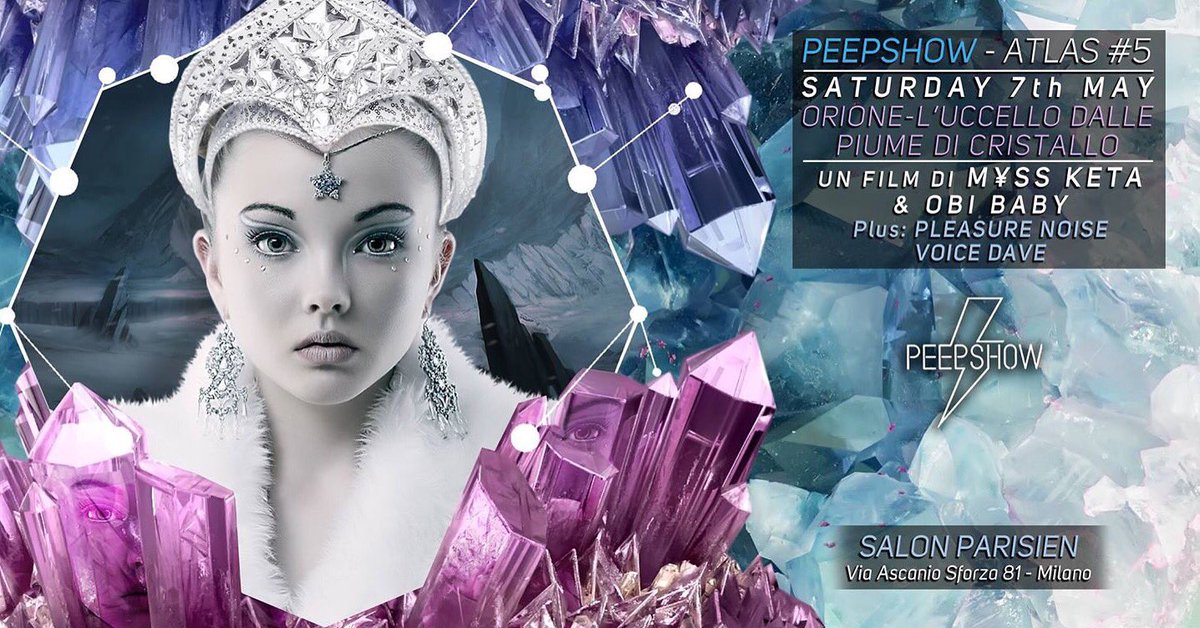 beatdops's tweet photo. Sabato 7 maggio #Pervert >>> miss keta + Obi baby + Pleasure noise >>> info e prevendite 3463268184 (anche WhatsApp) https://t.co/Tf8jsj71FC
