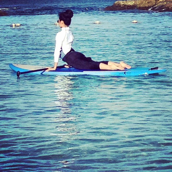 TheBusyYogi's tweet photo. When was the last time you've done something for the first time? #yoga #paddleboardyoga #SUP #wateryoga #watersport https://t.co/M6dmr8ZhIu