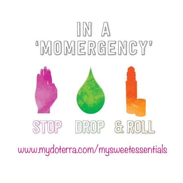 swt_essentials's tweet photo. 'Momergency' anyone? #stop #drop #roll #theresanoilforthat #lovemydoterraoils #naturalsolutions #mysweetessentials https://t.co/qtM9Nj0Cfk