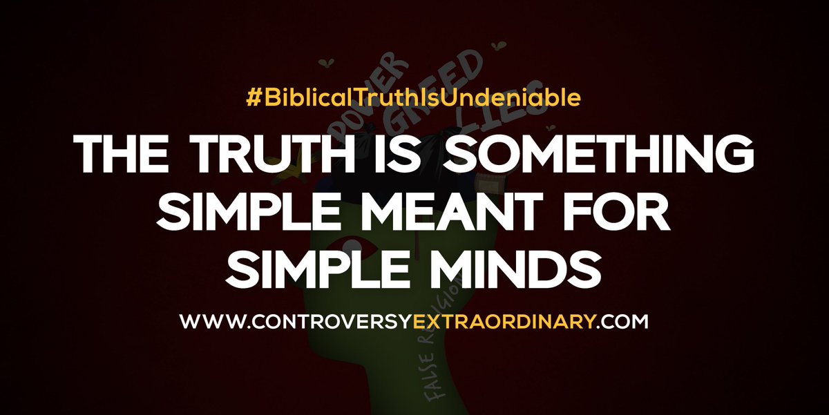 MrControversyX's tweet photo. Read, share &amp; comment to my latest blog with the hashtag: 

#BiblicalTruthIsUndeniable
 
https://t.co/HOhNXE2P0r https://t.co/rGlU7zjTKi
