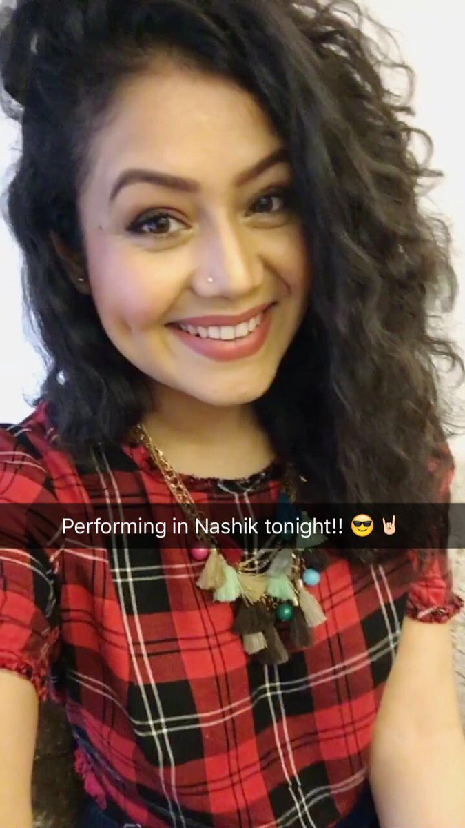 iAmNehaKakkar's tweet photo. Can't wait to see you #Nashik People!!!! 😍😁 Aao Raja at "Sula Vineyards" 😎🤘🏻Tonight (30th May) #NehaKakkarLive ❤️ https://t.co/gQaW933rKK