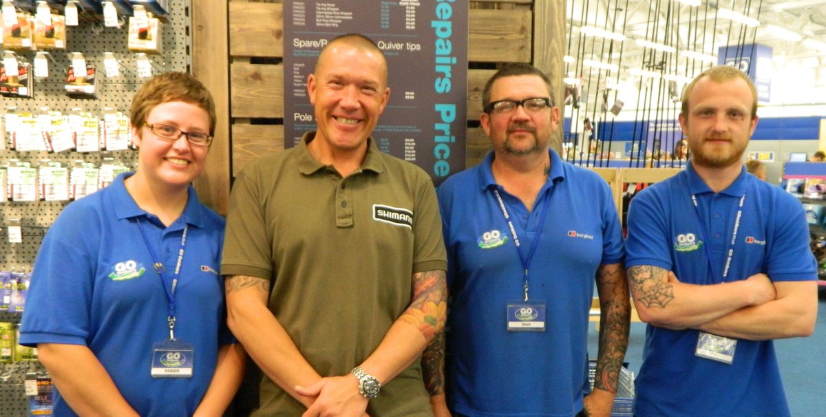 GOfishingStore's tweet photo. We get some great visitors at Go-Fishing! https://t.co/odHZxlEk6Y
