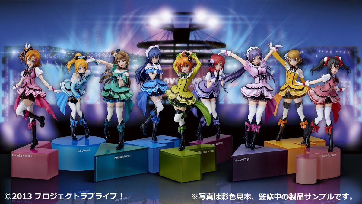 ラブライブ！バースデーフィギュア9体セット 【公式通販】