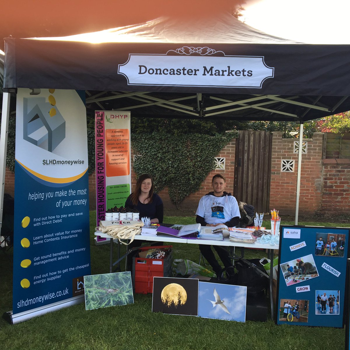 stacey6053's tweet photo. @StLegerHomes @Doncaster_Foyer @DHYPDoncaster here at the fan zone #TourdeYorkshire 2016! https://t.co/pweRwh9d0z