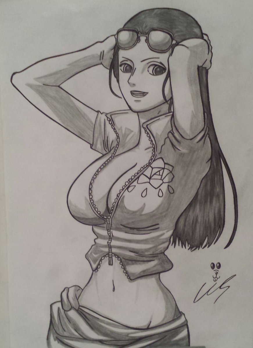 No Robin, no One Piece.  Nico robin, One piece drawing, One piece