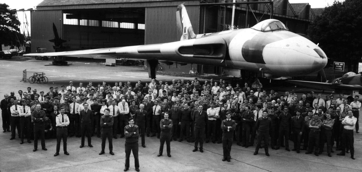 AvroVulcan617's tweet photo. #NAMtributetoVforce
#NewarkAirMuseum
#twitterVforce
#TheVforce https://t.co/xpVTGhGFVF