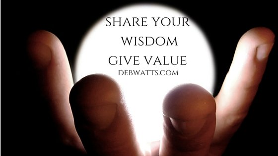 debwatts4's tweet photo. Share your wisdom with the world ..GIVE VALUE https://t.co/Yt73Em0y61 β¦ #debstitbits #debwatts https://t.co/iRaHSvhCXo