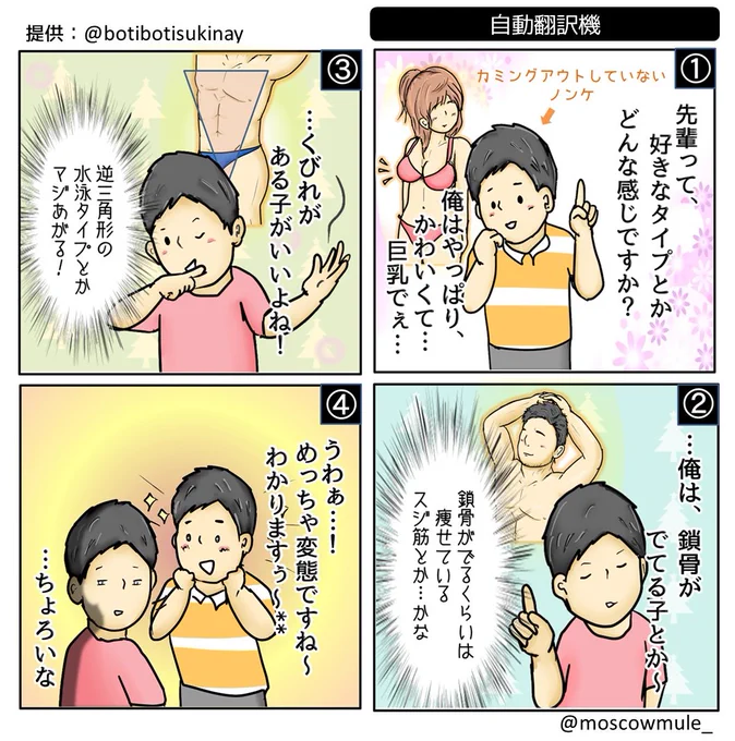 自動翻訳機 提供:@botibotisukinay. 