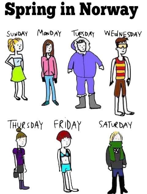 BCOslo2017's tweet photo. Oslo April 2017: Be prepared for both nice weather up to 15-20°C and cold weather down to 0°C, and you'll be fine:-) https://t.co/0hkRkzUTMn