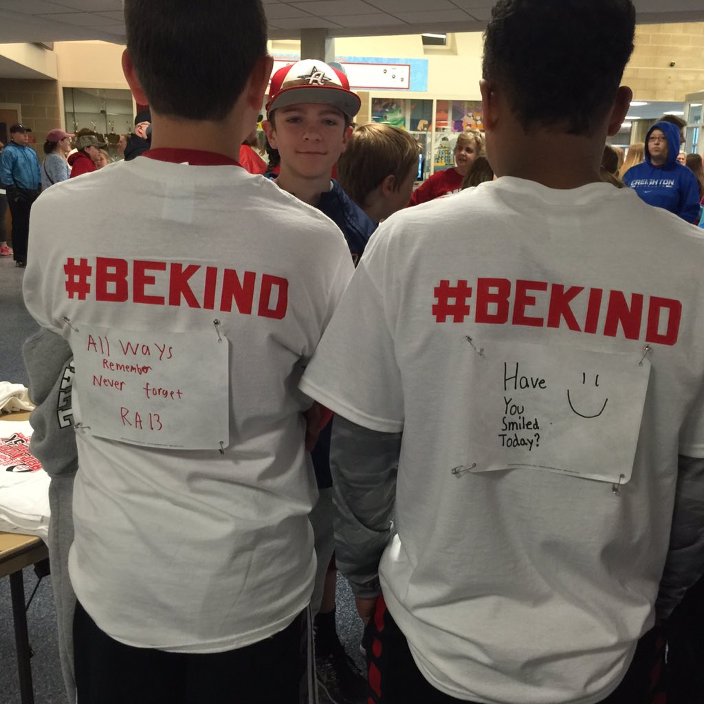 #BEKIND It's so easy!! #RA13 Legacy