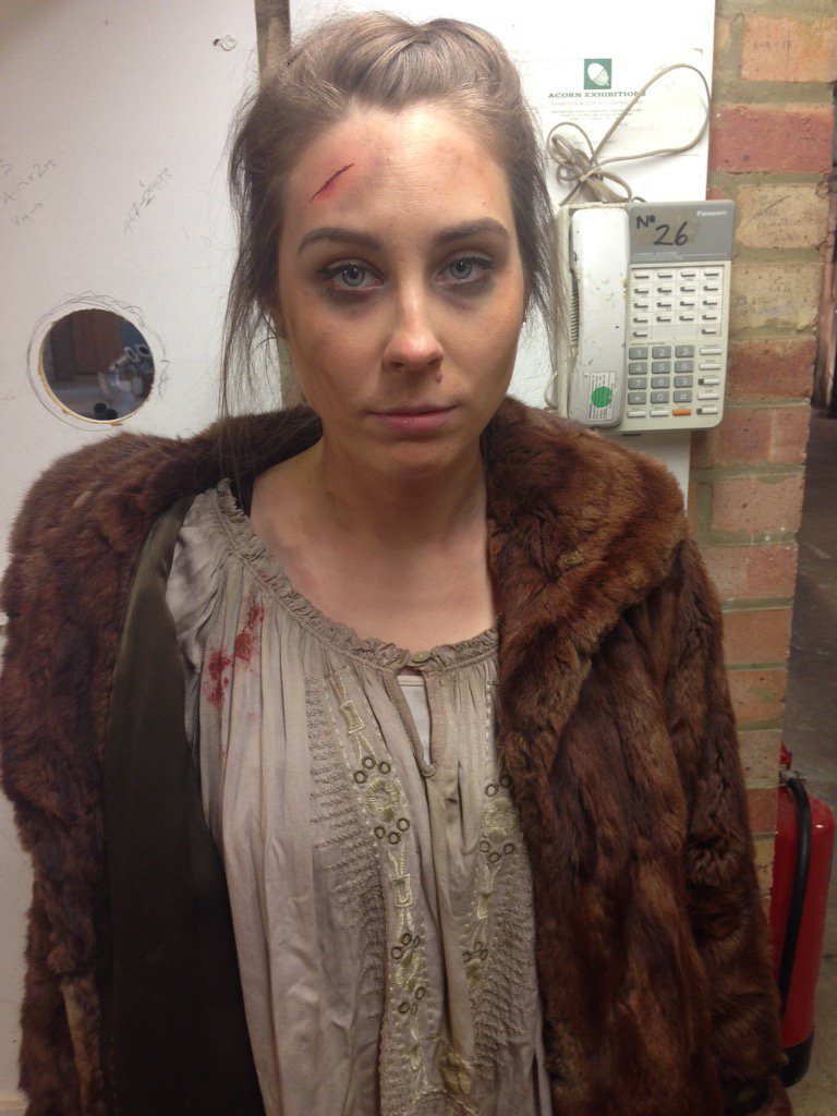 The three fabulous girls filming for <a href="/elevenish/">@elevenish</a> for ITV2 yesterday I used <a href="/KryolanOfficial/">Kryolan</a> |mua designer <a href="/chescainc/">FrancescaJordan.MUA</a>