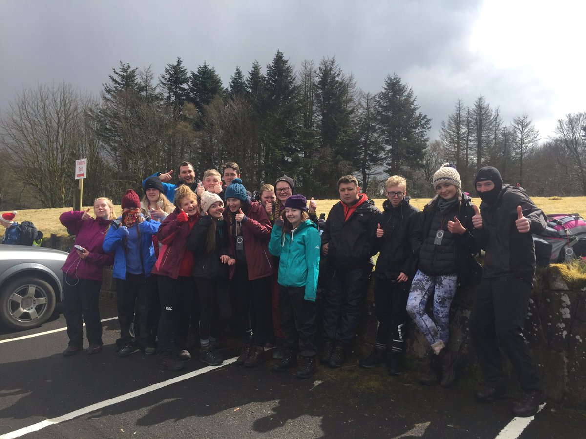 MissMarkMaths's tweet photo. Very proud of our Year 12&amp;13 pupils who have just completed their Silver DofE expedition! @dunclugcollege #DoE https://t.co/Kw8AKQjlPz