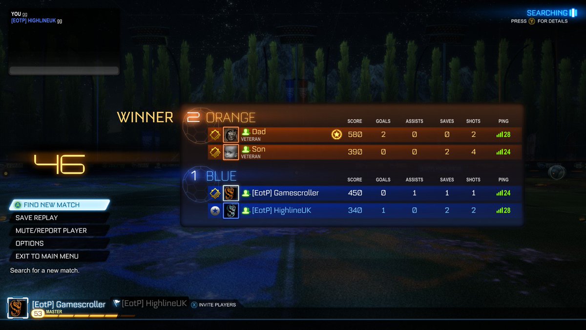 PhoenixStormRL's tweet photo. Just to prove we don't ALWAYS win :P. Even if it was against "family" :P. #PhoenixStorm #RLCS https://t.co/MEN89SbVVV