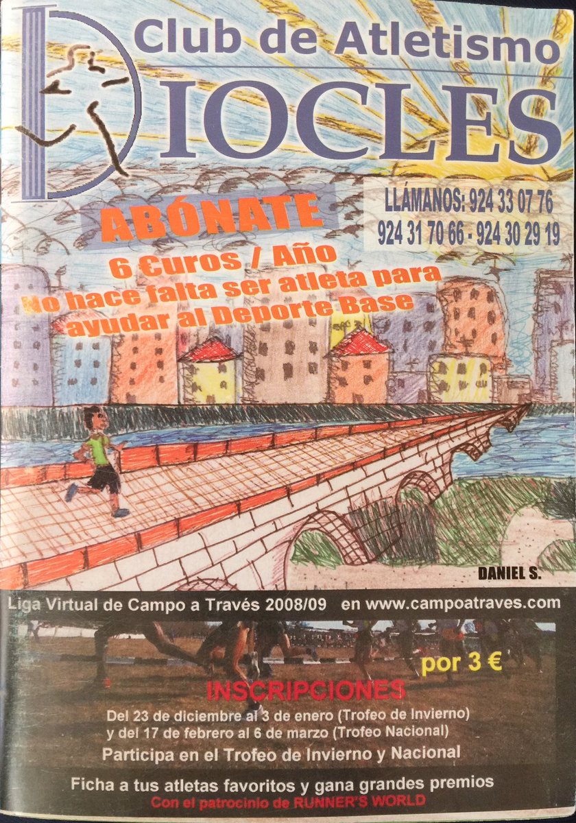 CADiocles's tweet photo. Recordando nuestros inicios. 8 años después seguimos en la brecha @VillalobosPablo @DeportesMerida @FedExtAtletismo https://t.co/q3GoiCH0SV