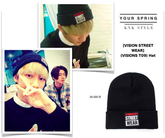 KNK_style_'s tweet photo. KNK STYLE ✯ JIHUN ✯ [VISION STREET WEAR] Hat #KNK #크나큰 #JIHUN #지훈 #KNKSTYLE https://t.co/0Pmt3zjLKE