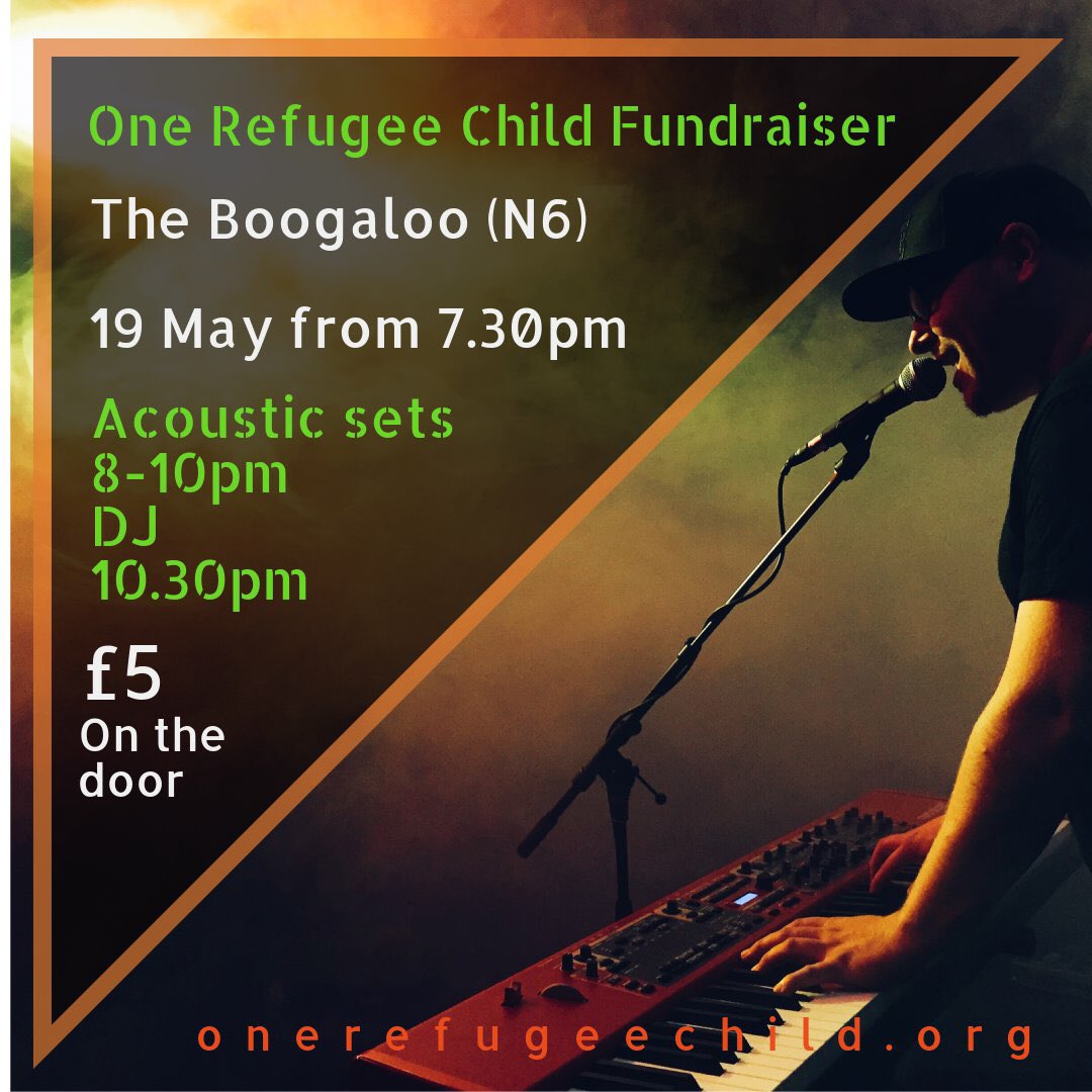 MrsOverhill's tweet photo. @ILoveN10 Pls RT Great night 4 local #music @TheBoogaloo  &amp; helping #refugees @liamchau @OneRefugeeChild https://t.co/YAL63WZE7V